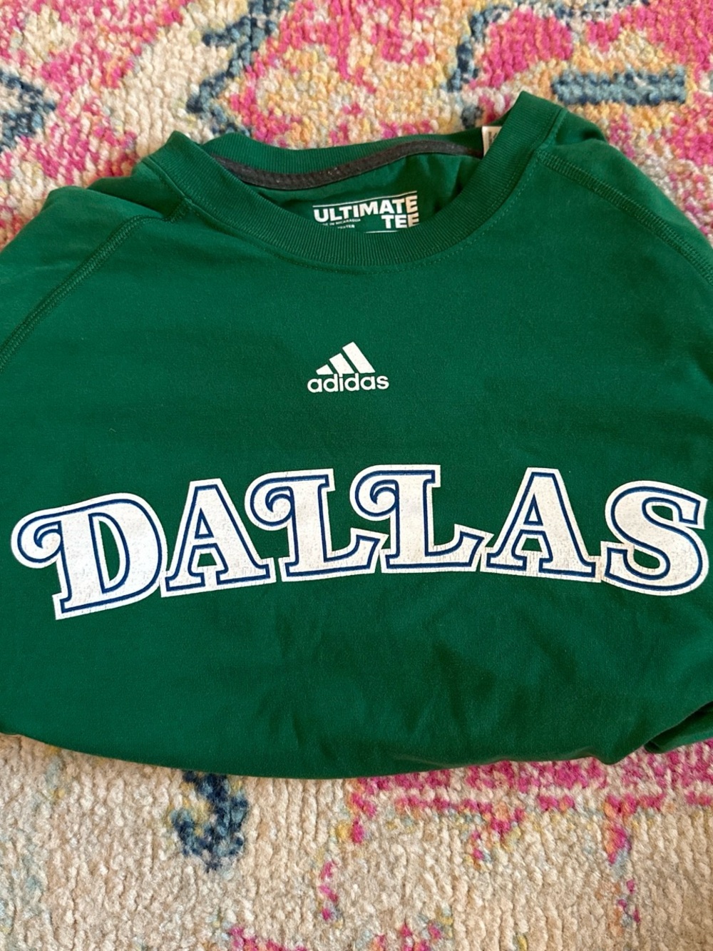 adidas Green Dallas Graphic Sweatshirt